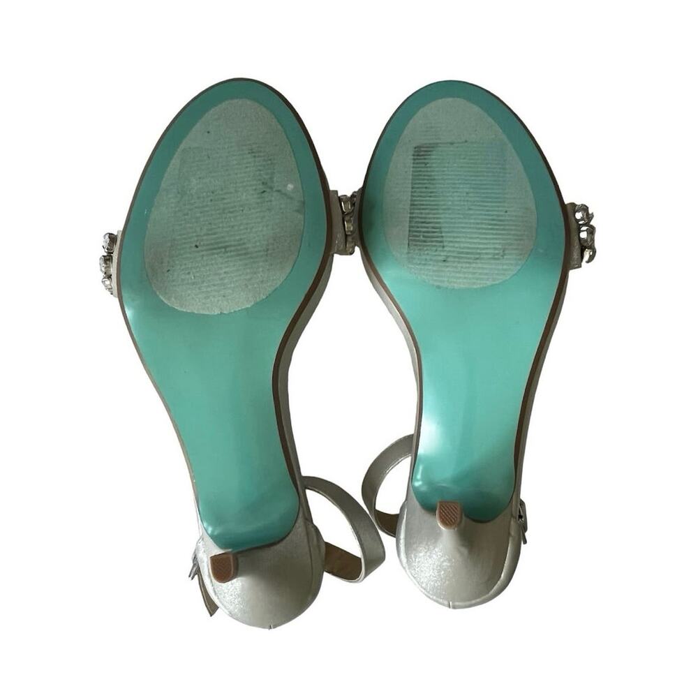 Betsey Johnson Erin jewel embellished high heel sandals for Macy's - Picture 9 of 10
